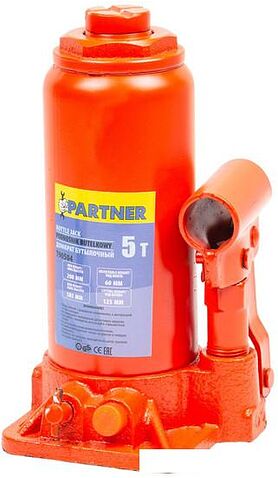 Бутылочный домкрат Partner PA-T90504 (5т)