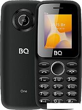 Кнопочный телефон BQ-Mobile BQ-1800L One (черный)