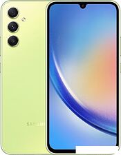 Смартфон Samsung Galaxy A34 5G SM-A346E/DSN 6GB/128GB (лайм) Смартфон Samsung Galaxy A34 5G SM-A346E/DSN 6GB/128GB (лайм)