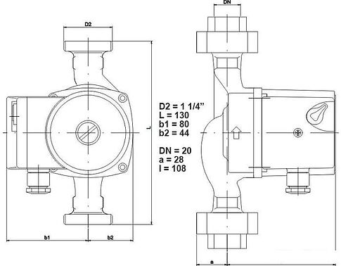 Насос IMP Pumps GHN 20/65-130