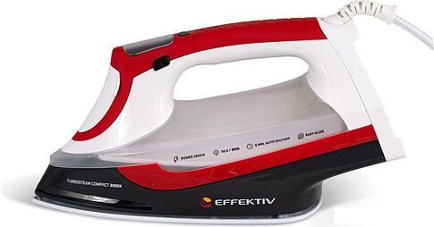 Утюг Effektiv Turbosteam 3000Х (красный)