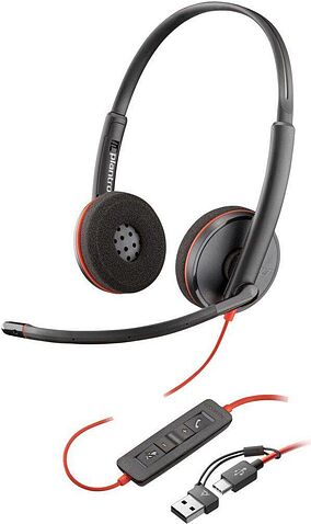 Офисная гарнитура Poly Blackwire 3220 8X228A6