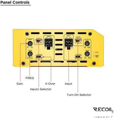Автомобильный усилитель Recoil RL680.4