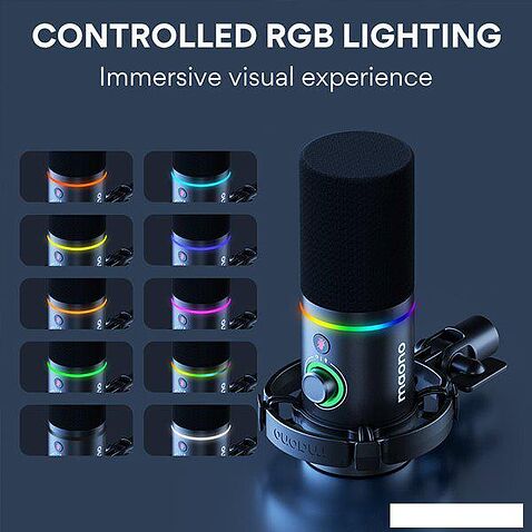 Проводной микрофон Maono PD200X (белый)