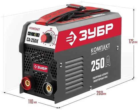 Сварочный инвертор Зубр Мастер СА-250К