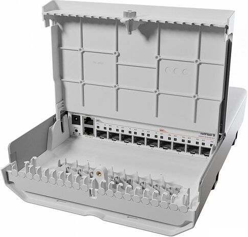 Управляемый коммутатор 2-го уровня Mikrotik netFiber 9 CRS310-1G-5S-4S+OUT