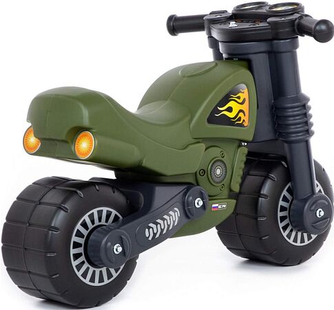 Каталка Полесье Моторбайк военный 66305