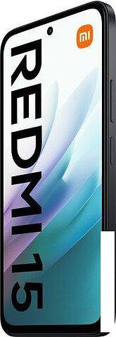 Телефон Xiaomi Redmi 15 4G 8GB/256GB европейская версия (черный)