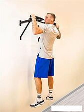 Турник Absolute Champion треххватный к стене Maх (черный)