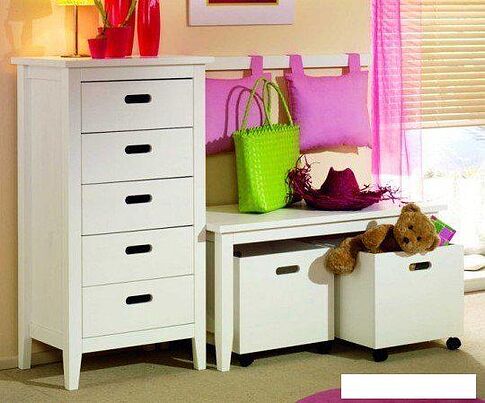 Комод ММЦ Сиело 77331 (белый воск)