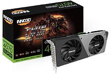 Видеокарта Inno3D GeForce RTX 4070 Super Twin X2 OC N407S2-126XX-186162N Видеокарта Inno3D GeForce RTX 4070 Super Twin X2 OC N407S2-126XX-186162N