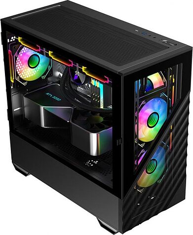 Корпус 1stPlayer DK D7 D7-BK-3F1