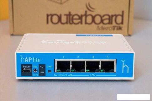 Беспроводной маршрутизатор Mikrotik hAP lite (RB941-2nD)