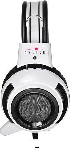 Наушники с микрофоном Oklick HS-G300 Armageddon (белый/черный)