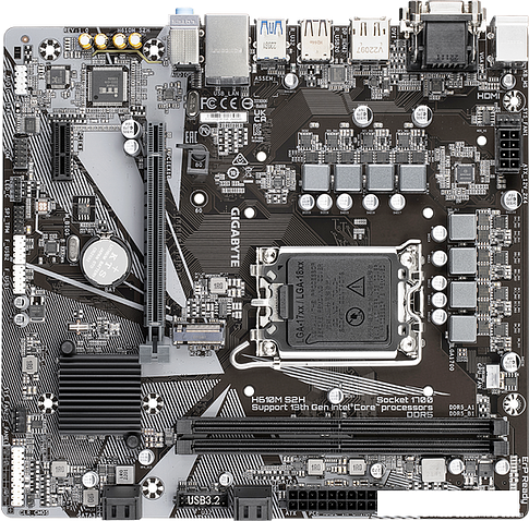 Материнская плата Gigabyte H610M S2H (rev. 1.0)