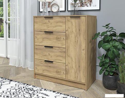 Тумба Интерлиния Концепт КТ-Т90 (дуб золотой/дуб золотой)