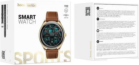 Умные часы Hoco Y22 (золотистый)