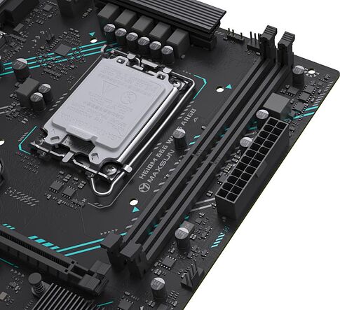 Материнская плата Maxsun MS-H610M 666 WIFI6 ARGB