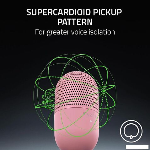 Проводной микрофон Razer Seiren V3 Mini Quartz Pink