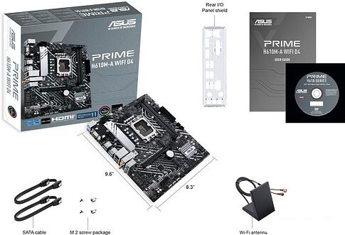 Материнская плата ASUS Prime H610M-A WiFi D4