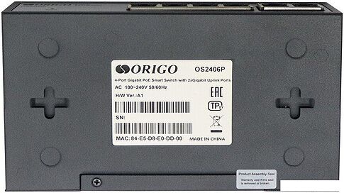Управляемый коммутатор 2-го уровня Origo OS2406P/60W/A1A