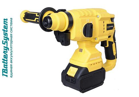 Перфоратор Hanskonner HRH2024BL (с 1-им АКБ, кейс)