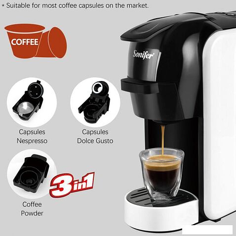 Капсульная кофеварка Sonifer SF-3539