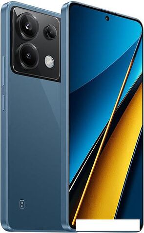 Смартфон POCO X6 12GB/256GB с NFC международная версия (синий)