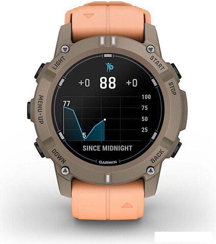 Умные часы Garmin Descent G2 (коричневый/розовый)