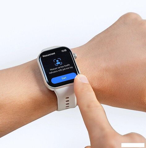 Умные часы HONOR Choice InFoWear Watch 2i (серебристый, международная версия)