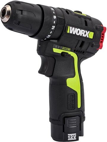 Ударная дрель-шуруповерт Worx Professional WU131X (с 2-мя АКБ, сумка)