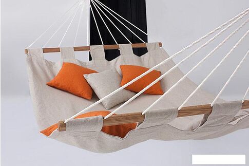 Подвесной гамак Гамак-Бай с брусками красный [SB279DP]