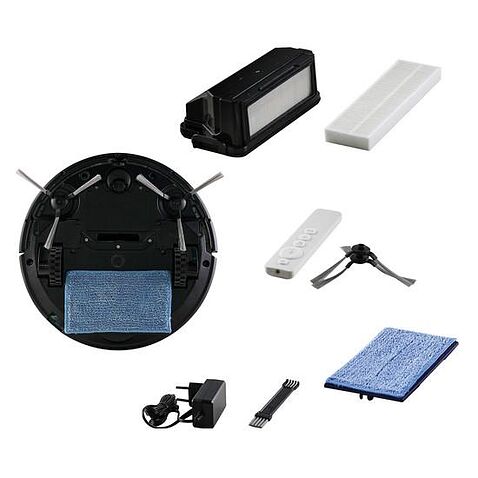 Робот-пылесос Pioneer VC701R (серебристый)