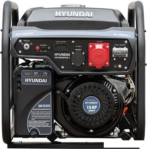 Бензиновый генератор Hyundai HHY9050FEB-3