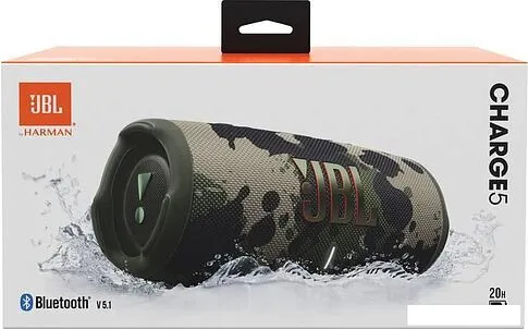 Беспроводная колонка JBL Charge 5 (камуфляж)