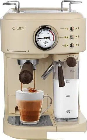 Рожковая помповая кофеварка LEX LXCM 3504-1