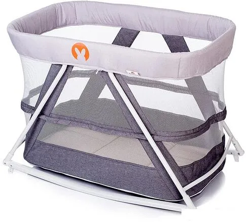 Манеж-кровать Babyhit Rocking Crib (light grey)