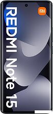 Телефон Xiaomi Redmi Note 15 8GB/128GB международная версия (черный)