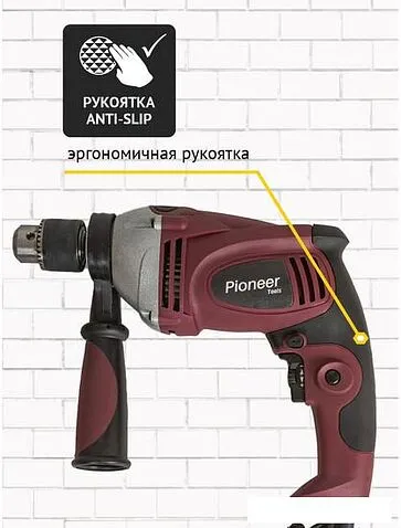 Ударная дрель Pioneer EID-M1100-01C