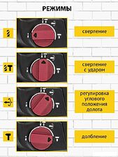 Перфоратор Pioneer Tools RH-M850-01C (кейс)