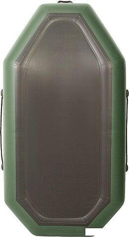 Гребная лодка Лоцман Гребная стандарт ЛС-220 (зеленый)