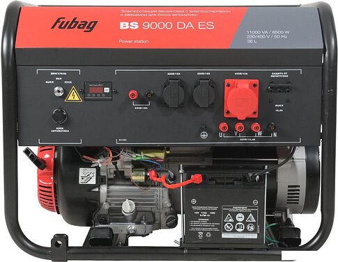 Бензиновый генератор Fubag BS 9000 DA ES 641093