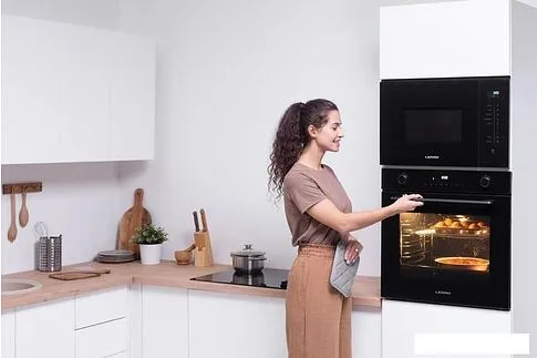 Электрический духовой шкаф Leran EOE 6785 BG