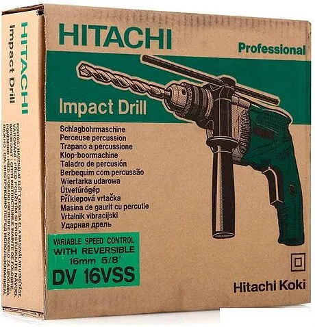 Ударная дрель Hitachi DV16VSS