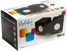 Акустика Dialog AC-04UP (черный/красный)