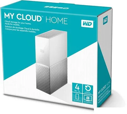 Сетевой накопитель WD My Cloud Home 4TB