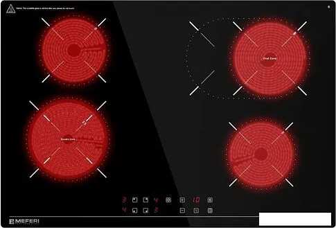 Варочная панель Meferi MEH754BK Ultra