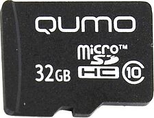 Карта памяти QUMO microSDHC QM32GMICSDHC10NA 32GB