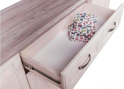 Тумба Anrex Monako 4D1S (сосна винтаж/дуб анкона)