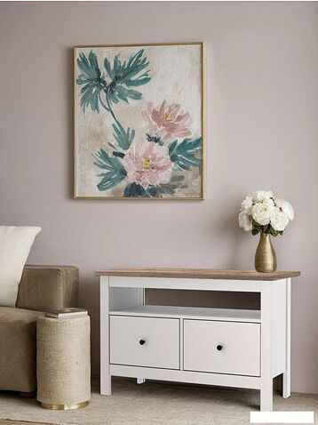 Тумба Mio Tesoro Сага 2 ящика 2.08.03.080.14 (белый/ясень)